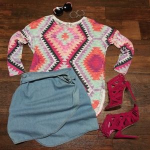 Luna Chic Colorful Shirt